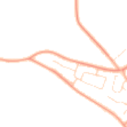 Daytime road noise heatmap for NR18 0DP