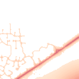 Daytime road noise heatmap for NR18 0GB