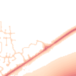Daytime road noise heatmap for NR18 0GW