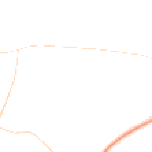 Night-time road noise heatmap for NR18 0HN