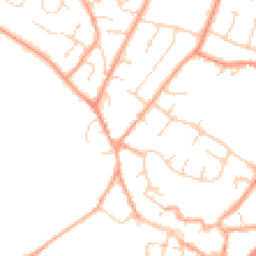 Daytime road noise heatmap for NR18 0PS