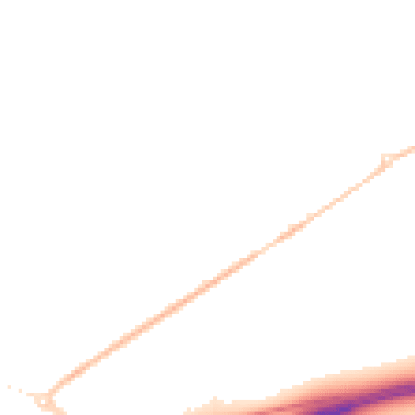 Night-time road noise heatmap for NR18 0UE