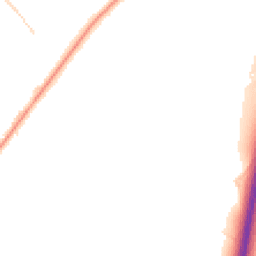 Night-time road noise heatmap for NR18 0UN