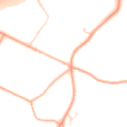 Daytime road noise heatmap for NR18 9AH