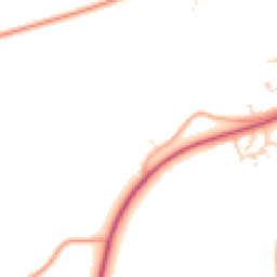 Daytime road noise heatmap for NR18 9BS