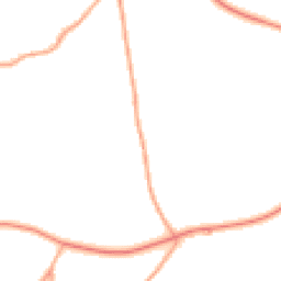Daytime road noise heatmap for NR18 9ET