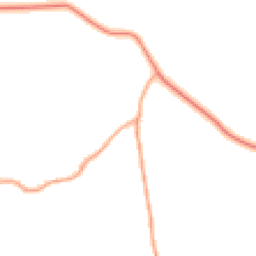 Daytime road noise heatmap for NR18 9EU