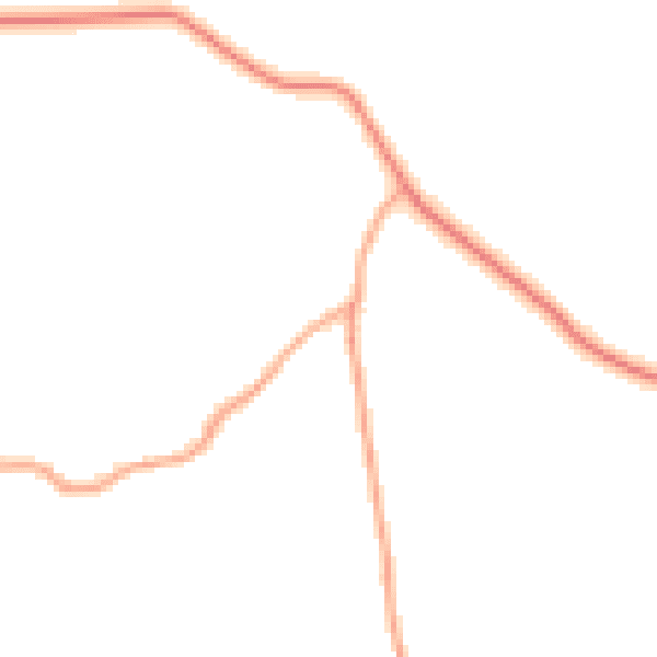 Daytime road noise heatmap for NR18 9EU