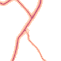 Daytime road noise heatmap for NR18 9EY