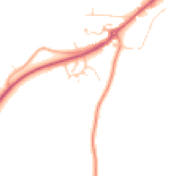 Daytime road noise heatmap for NR18 9GJ