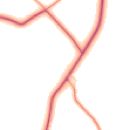 Daytime road noise heatmap for NR18 9HA