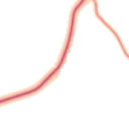 Daytime road noise heatmap for NR18 9HD