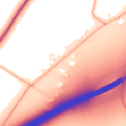 Daytime road noise heatmap for NR18 9JJ