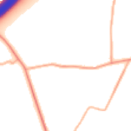 Daytime road noise heatmap for NR18 9NL