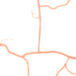 Daytime road noise heatmap for NR18 9QA