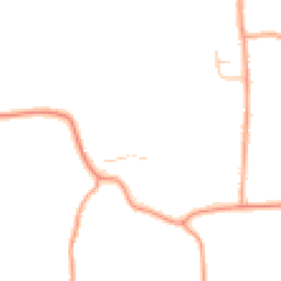 Daytime road noise heatmap for NR18 9QU