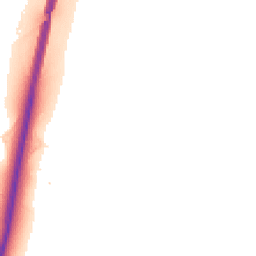 Night-time road noise heatmap for NR18 9RB