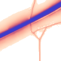 Daytime road noise heatmap for NR18 9RZ
