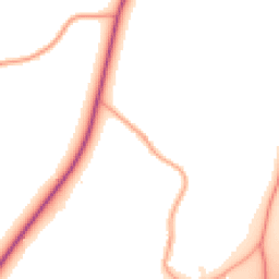 Daytime road noise heatmap for NR18 9SH