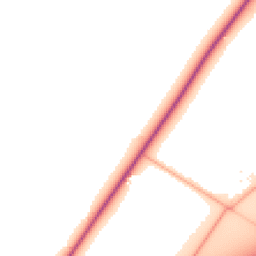 Daytime road noise heatmap for NR18 9SJ