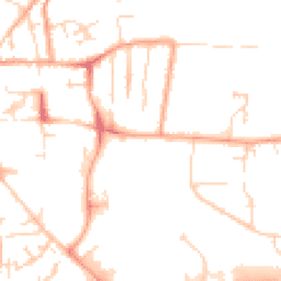 Daytime road noise heatmap for NR20 3AE