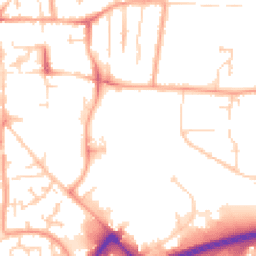 Daytime road noise heatmap for NR20 3AF