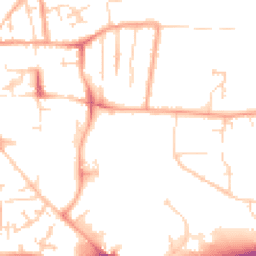 Daytime road noise heatmap for NR20 3AQ