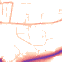 Daytime road noise heatmap for NR20 3AT
