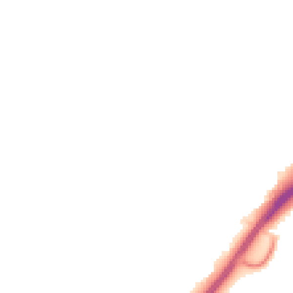 Night-time road noise heatmap for NR20 3BG