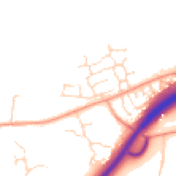 Daytime road noise heatmap for NR20 3BH