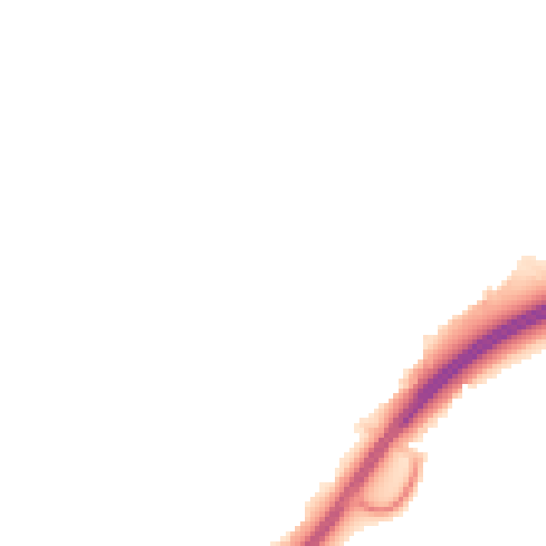 Night-time road noise heatmap for NR20 3BJ
