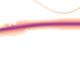 Night-time road noise heatmap for NR20 3BS