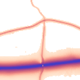Daytime road noise heatmap for NR20 3DD