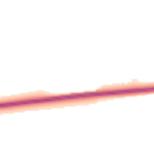 Night-time road noise heatmap for NR20 3DF