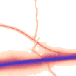 Daytime road noise heatmap for NR20 3FU