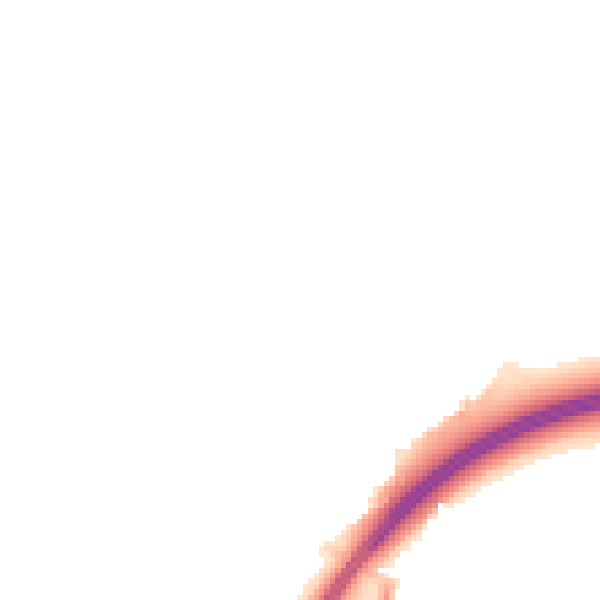 Night-time road noise heatmap for NR20 3FX