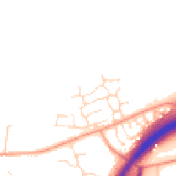 Daytime road noise heatmap for NR20 3GJ