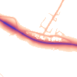 Daytime road noise heatmap for NR20 3GZ