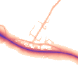 Daytime road noise heatmap for NR20 3HS