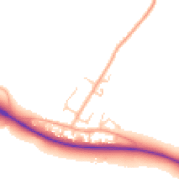 Daytime road noise heatmap for NR20 3HX