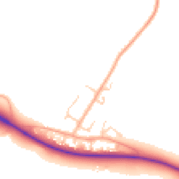 Daytime road noise heatmap for NR20 3HZ