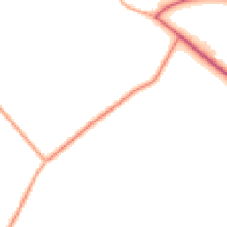 Daytime road noise heatmap for NR20 3JE