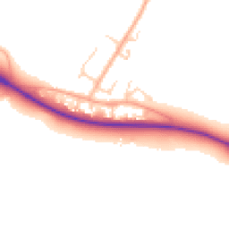 Daytime road noise heatmap for NR20 3JR
