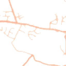 Daytime road noise heatmap for NR20 3NN
