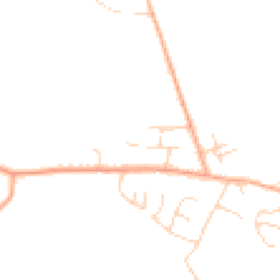 Daytime road noise heatmap for NR20 3NZ