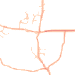 Daytime road noise heatmap for NR20 3QE