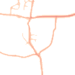 Daytime road noise heatmap for NR20 3QJ
