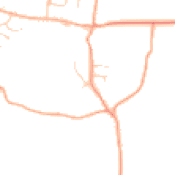 Daytime road noise heatmap for NR20 3QL