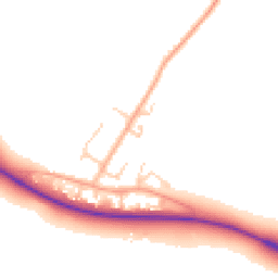 Daytime road noise heatmap for NR20 3TX