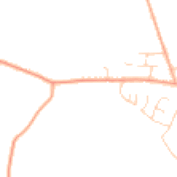 Daytime road noise heatmap for NR20 3UU